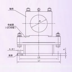 大噸位軸承座式傳感器